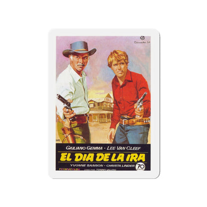 DAY OF ANGER (SPANISH) 2 1967 Movie Poster - Die-Cut Magnet-4" x 4"-The Sticker Space