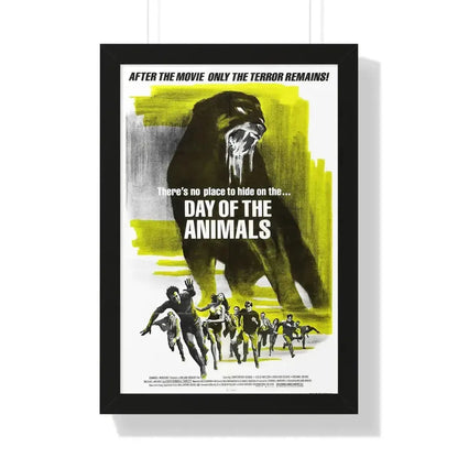 DAY OF THE ANIMALS (2) 1977 - Framed Movie Poster - The Sticker Space
