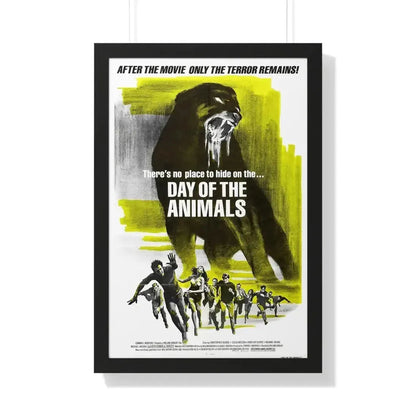 DAY OF THE ANIMALS (2) 1977 - Framed Movie Poster - The Sticker Space