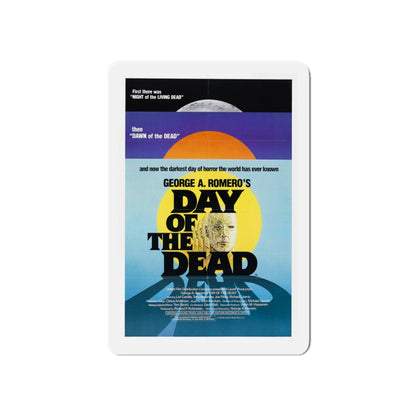 DAY OF THE DEAD 1985 Movie Poster - Die-Cut Magnet-6 × 6"-The Sticker Space