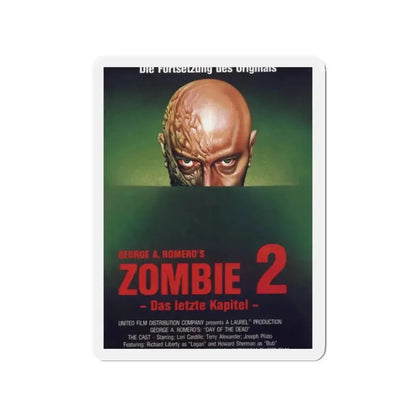 DAY OF THE DEAD (GERMAN) 1985 Movie Poster - Refrigerator Magnet - The Sticker Space