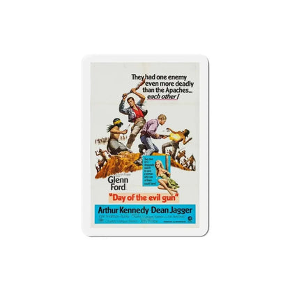 Day of the Evil Gun 1968 Movie Poster Refrigerator Magnet - The Sticker Space