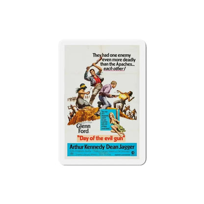 Day of the Evil Gun 1968 Movie Poster Refrigerator Magnet - The Sticker Space