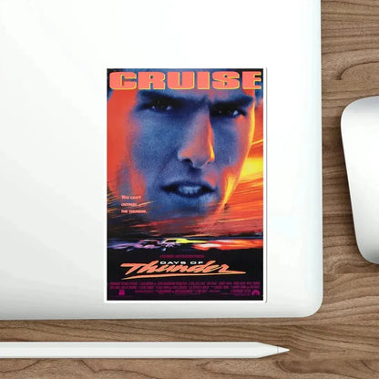 Days of Thunder 1990 Movie Poster STICKER Vinyl Die-Cut Decal - The Sticker Space