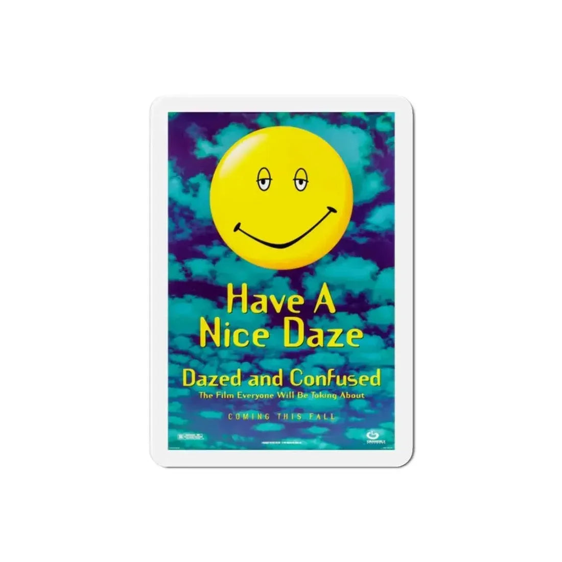 Dazed and Confused 1993 Movie Poster Refrigerator Magnet 2 Inch - The Sticker Space