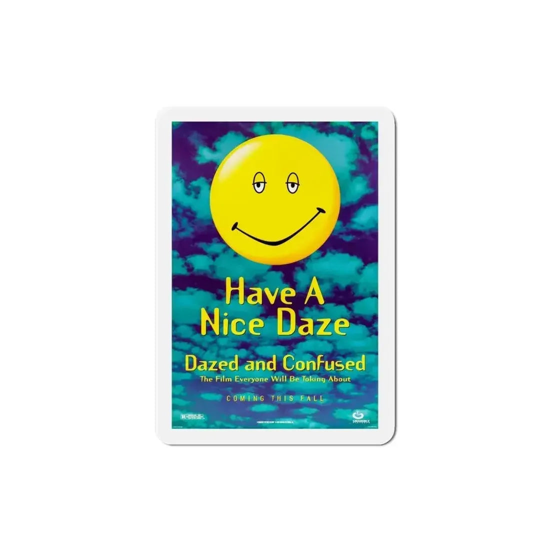 Dazed and Confused 1993 Movie Poster Refrigerator Magnet 4 Inch - The Sticker Space