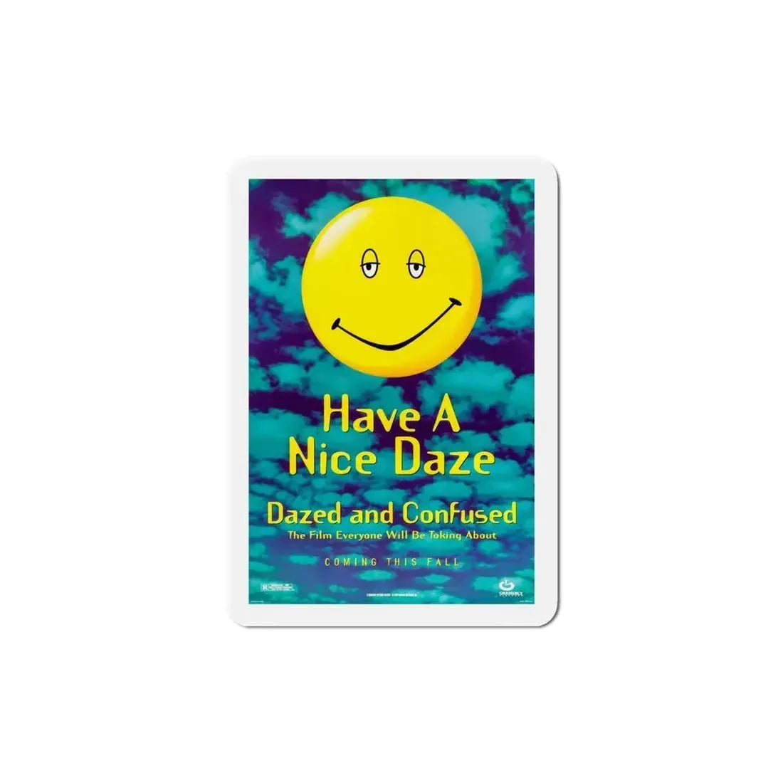 Dazed and Confused 1993 Movie Poster Refrigerator Magnet 6 Inch - The Sticker Space