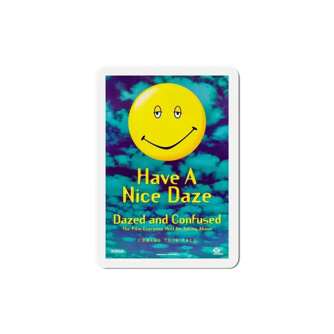 Dazed and Confused 1993 Movie Poster Refrigerator Magnet - The Sticker Space