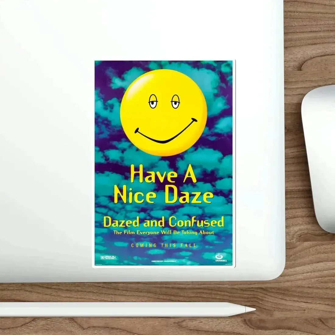 Dazed and Confused 1993 Movie Poster STICKER Vinyl Die-Cut Decal - The Sticker Space