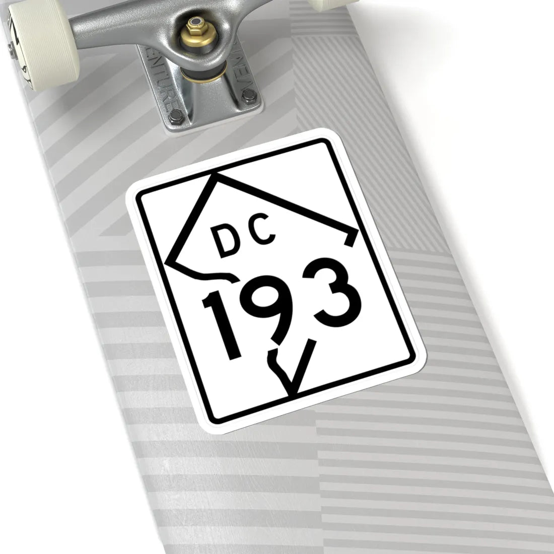 DC-193 (Washington D.C.) (Road Sign) STICKER Vinyl Kiss-Cut Decal - The Sticker Space