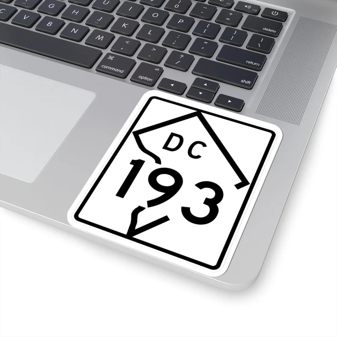 DC-193 (Washington D.C.) (Road Sign) STICKER Vinyl Kiss-Cut Decal - The Sticker Space