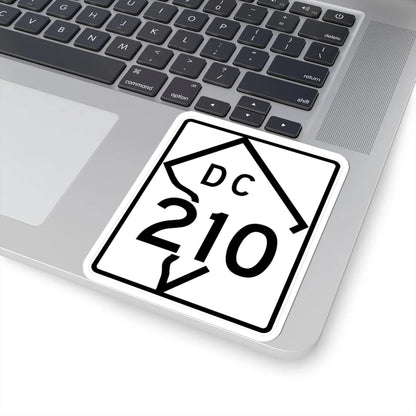 DC-210 (Washington D.C.) (Road Sign) STICKER Vinyl Kiss-Cut Decal - The Sticker Space