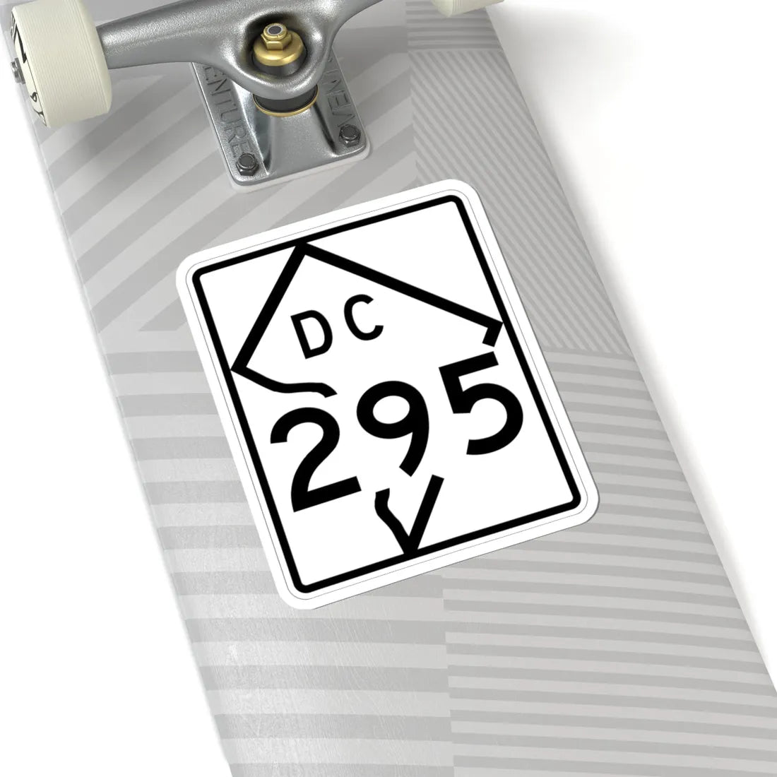 DC-295 (Washington D.C.) (Road Sign) STICKER Vinyl Kiss-Cut Decal - The Sticker Space