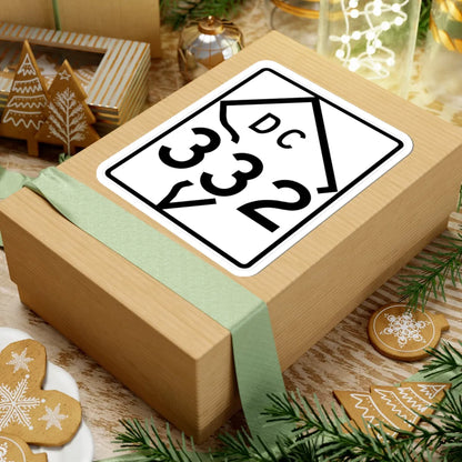 DC-332 (Washington D.C.) (Road Sign) STICKER Vinyl Kiss-Cut Decal - The Sticker Space