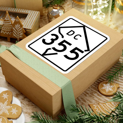 DC-355 (Washington D.C.) (Road Sign) STICKER Vinyl Kiss-Cut Decal - The Sticker Space