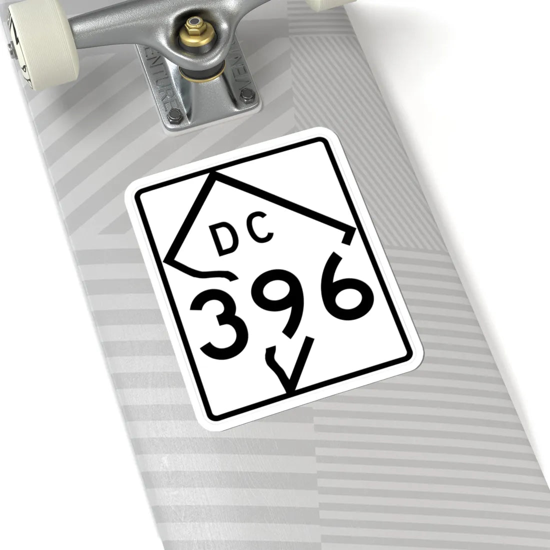 DC-396 (Washington D.C.) (Road Sign) STICKER Vinyl Kiss-Cut Decal - The Sticker Space