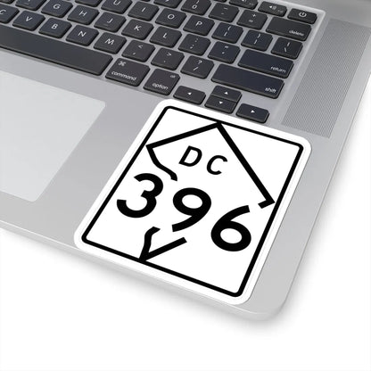 DC-396 (Washington D.C.) (Road Sign) STICKER Vinyl Kiss-Cut Decal - The Sticker Space