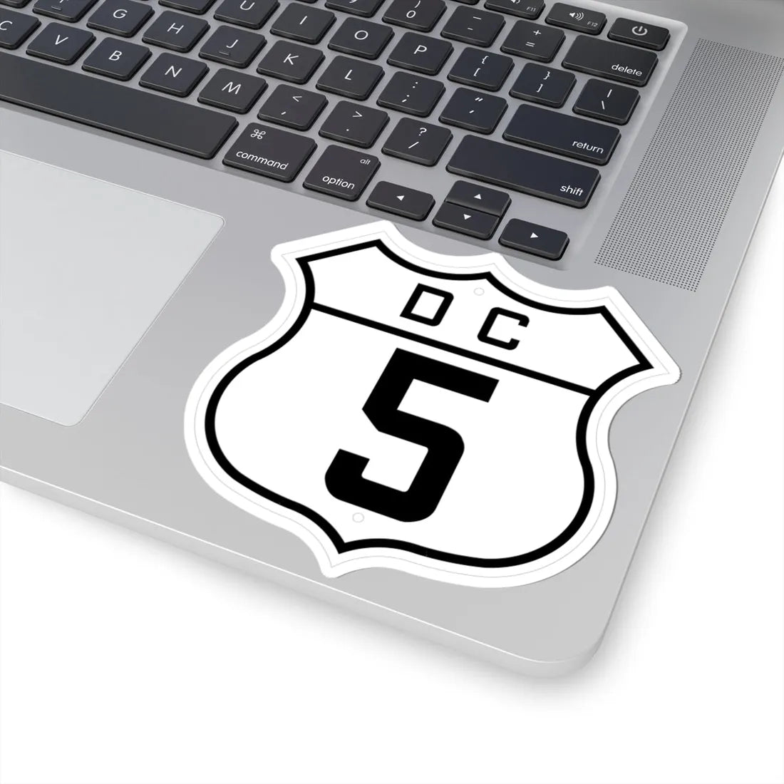 DC-5 (Washington D.C.) (Road Sign) STICKER Vinyl Kiss-Cut Decal - The Sticker Space