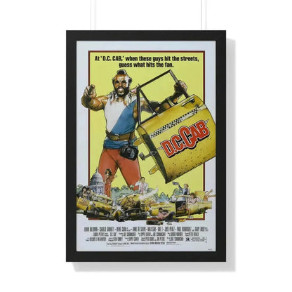 DC CAB 1983 - Framed Movie Poster 20" x 30" Black - The Sticker Space