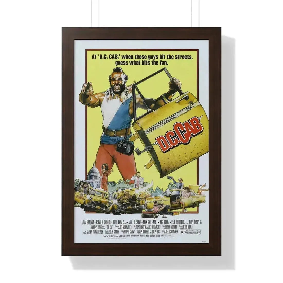 DC CAB 1983 - Framed Movie Poster - The Sticker Space