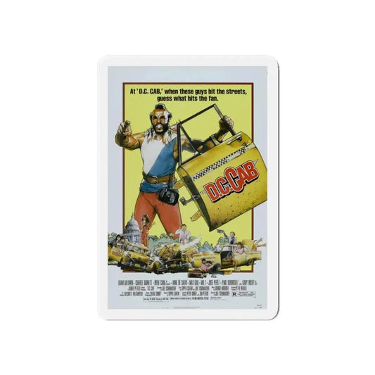 DC CAB 1983 Movie Poster - Refrigerator Magnet 6 Inch - The Sticker Space