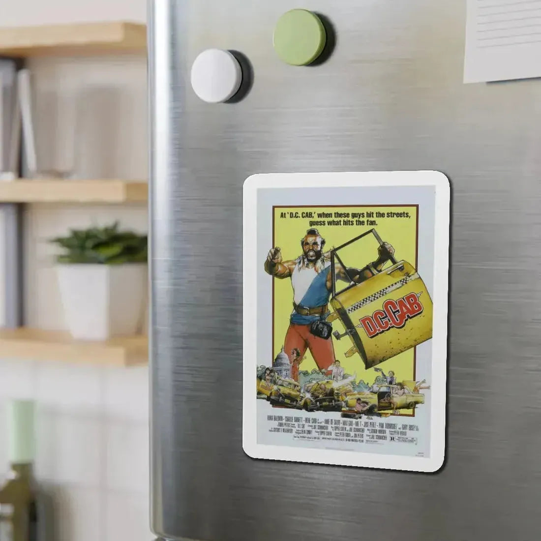 DC CAB 1983 Movie Poster - Refrigerator Magnet - The Sticker Space