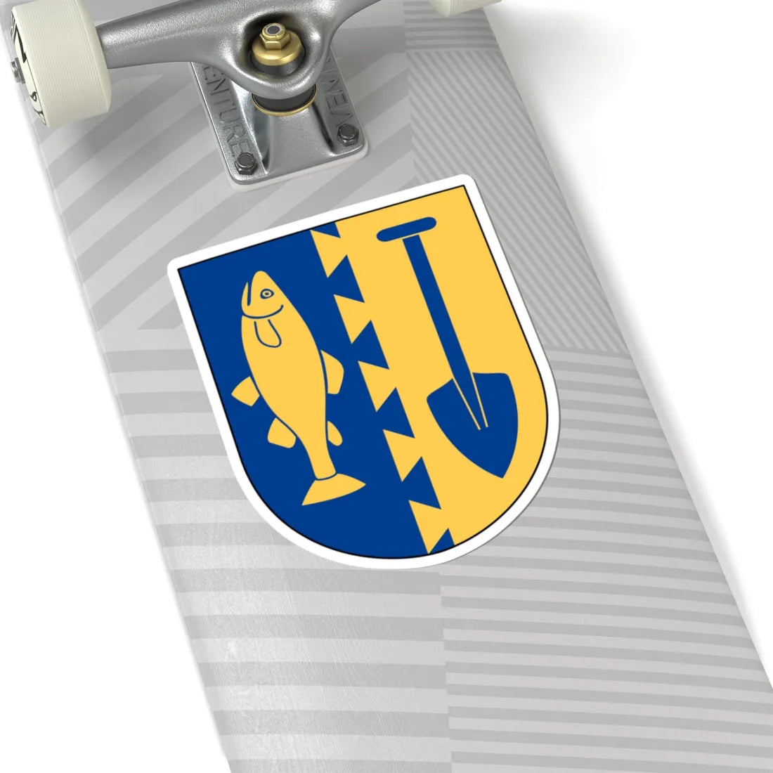 Döderhult vapen (Sweden) (Coat of Arms) STICKER Vinyl Kiss-Cut Decal - The Sticker Space