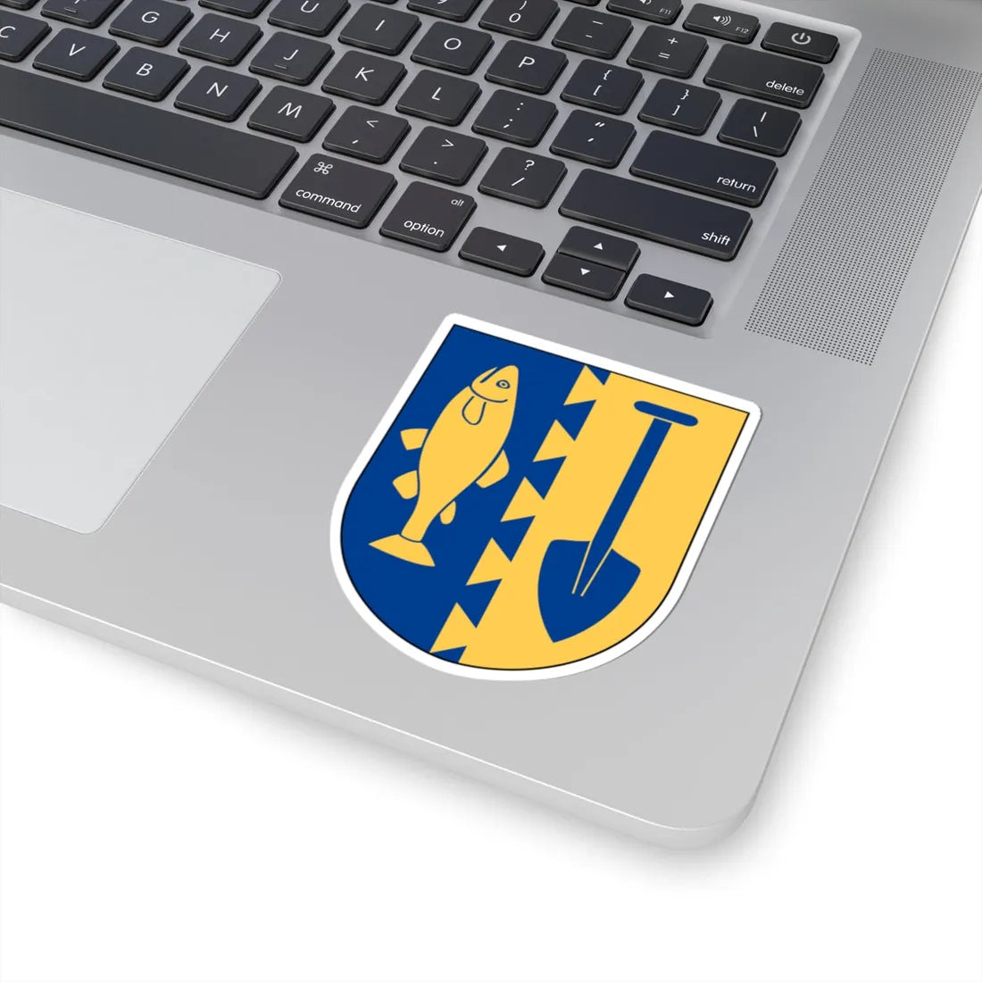Döderhult vapen (Sweden) (Coat of Arms) STICKER Vinyl Kiss-Cut Decal - The Sticker Space