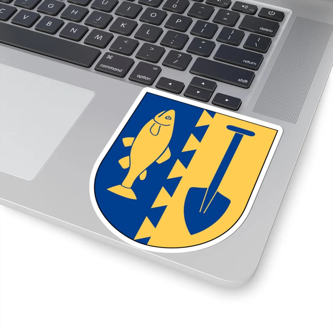 Döderhult vapen (Sweden) (Coat of Arms) STICKER Vinyl Kiss-Cut Decal - The Sticker Space