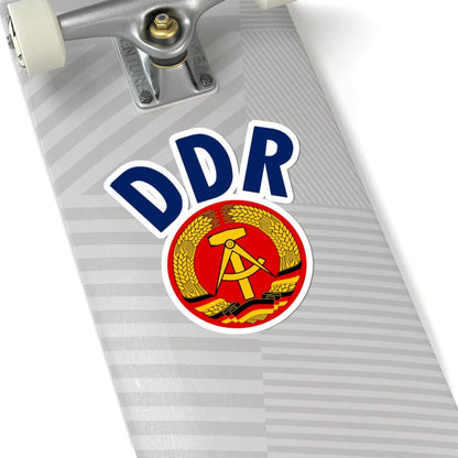 DDR National Sport Team (Coat of Arms) STICKER Vinyl Kiss-Cut Decal - The Sticker Space