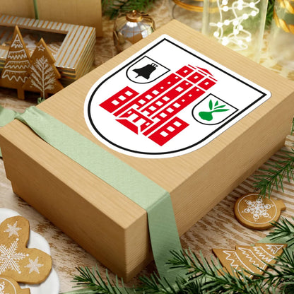 DE-BB 12-0-64-336 Neuenhagen bei Berlin COA (Germany) (Coat of Arms) STICKER Vinyl Kiss-Cut Decal - The Sticker Space