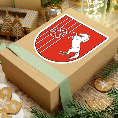 DE-BB 12-0-69-017 Schaepe COA (Germany) (Coat of Arms) STICKER Vinyl Kiss-Cut Decal - The Sticker Space