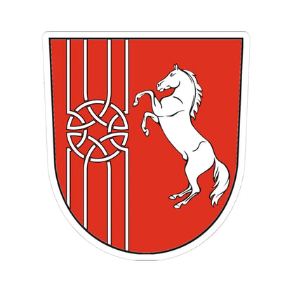 DE-BB 12-0-69-017 Schaepe COA (Germany) (Coat of Arms) STICKER Vinyl Kiss-Cut Decal - The Sticker Space