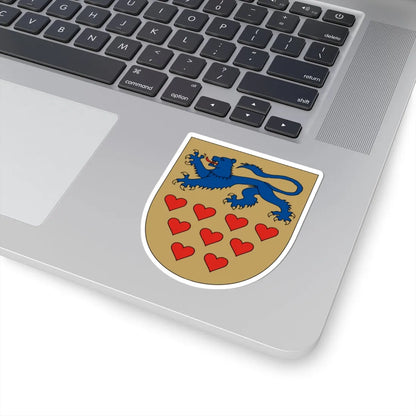 De Gothers våben (Denmark) (Coat of Arms) STICKER Vinyl Kiss-Cut Decal - The Sticker Space