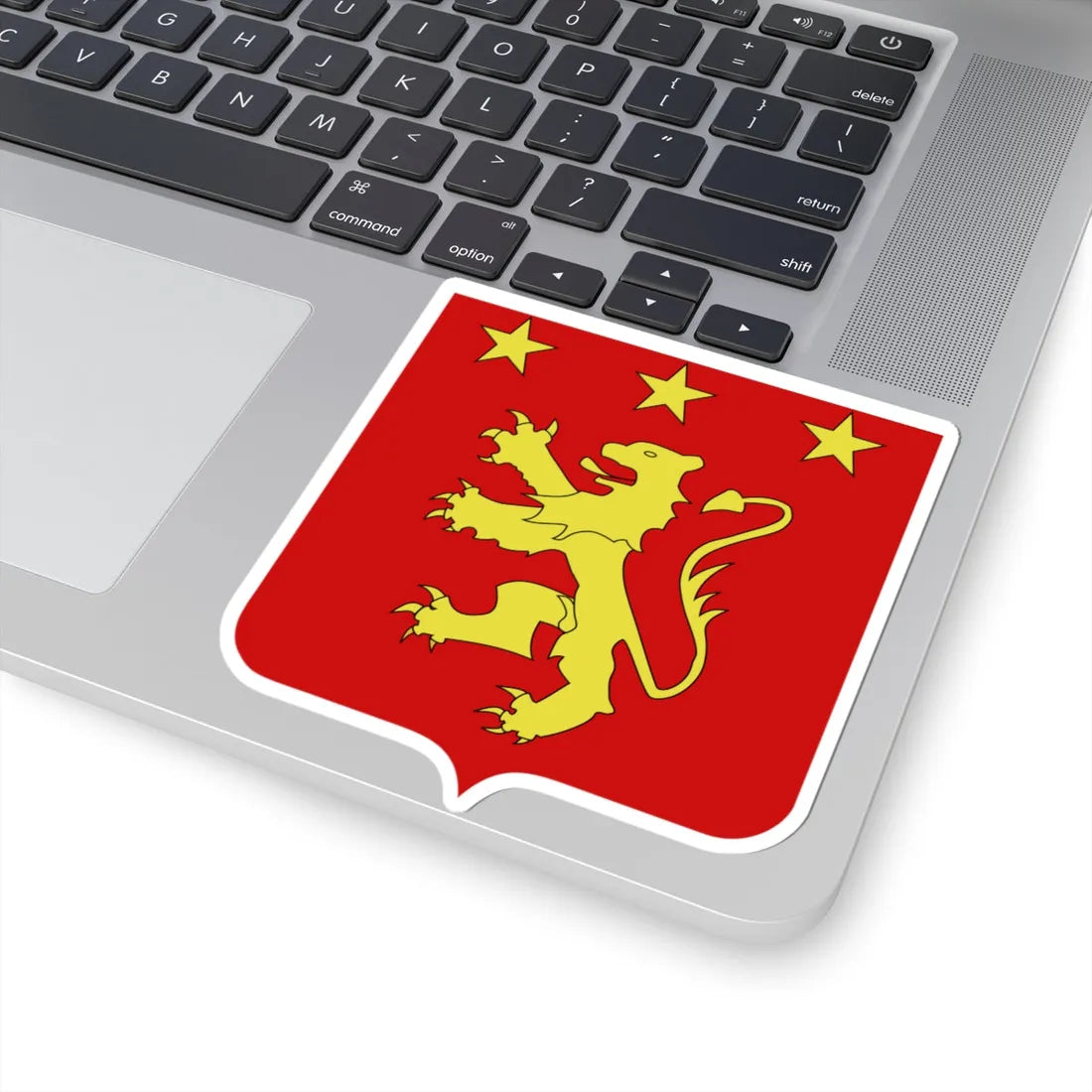 De Laborde de Montpezat (Denmark) (Coat of Arms) STICKER Vinyl Kiss-Cut Decal - The Sticker Space