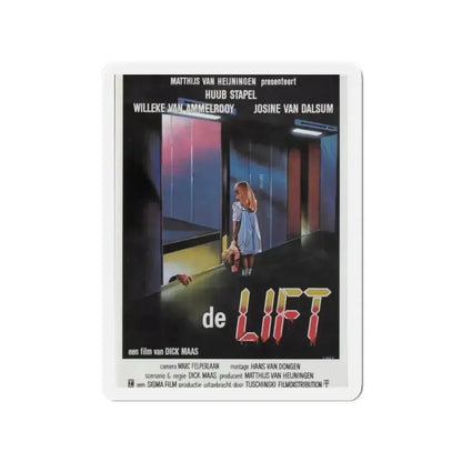 DE LIFT 1983 Movie Poster - Refrigerator Magnet - The Sticker Space