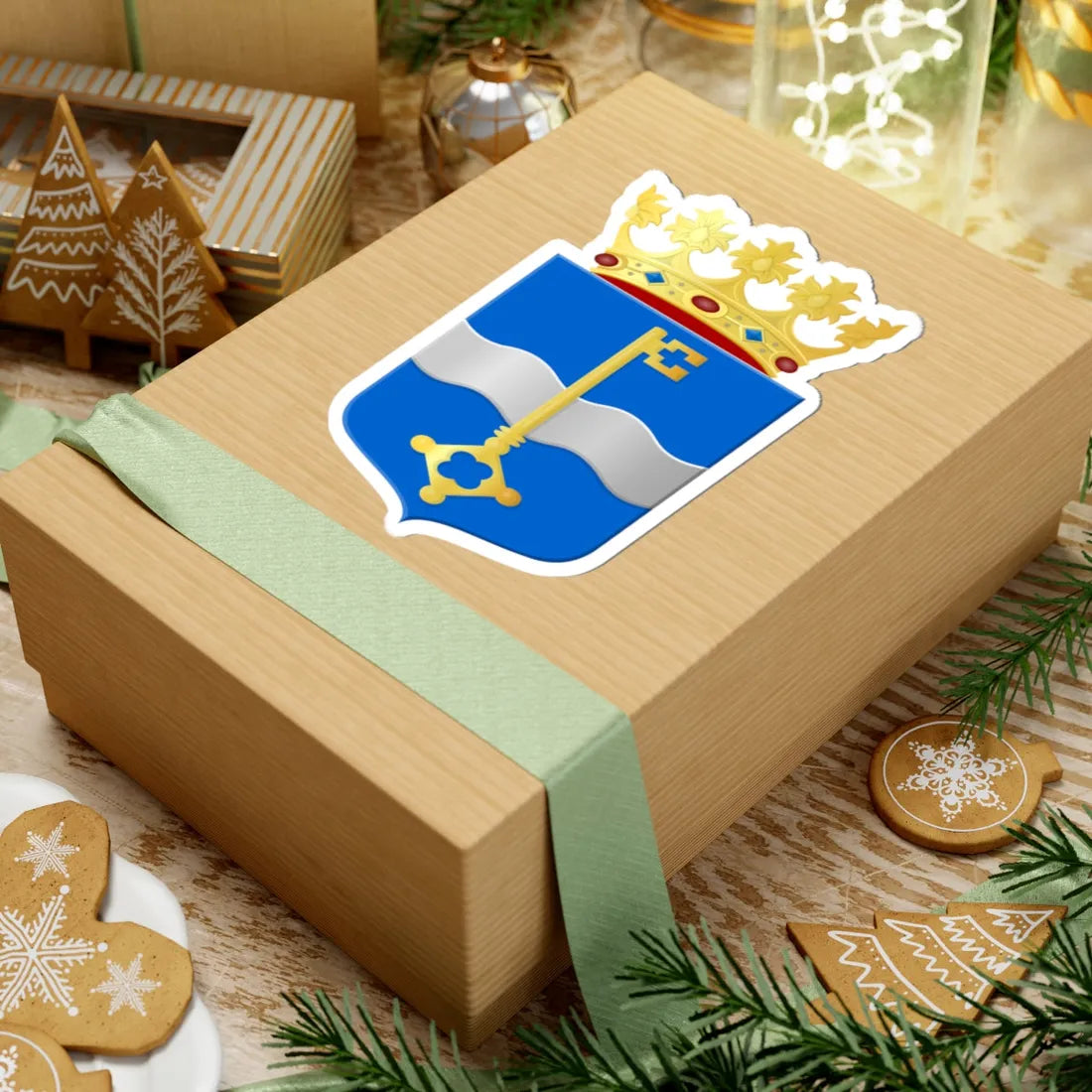 De Marne wapen (Netherlands) (Coat of Arms) STICKER Vinyl Kiss-Cut Decal - The Sticker Space