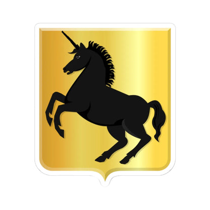 De Mijl wapen (Netherlands) (Coat of Arms) STICKER Vinyl Kiss-Cut Decal 6 Inch White - The Sticker Space