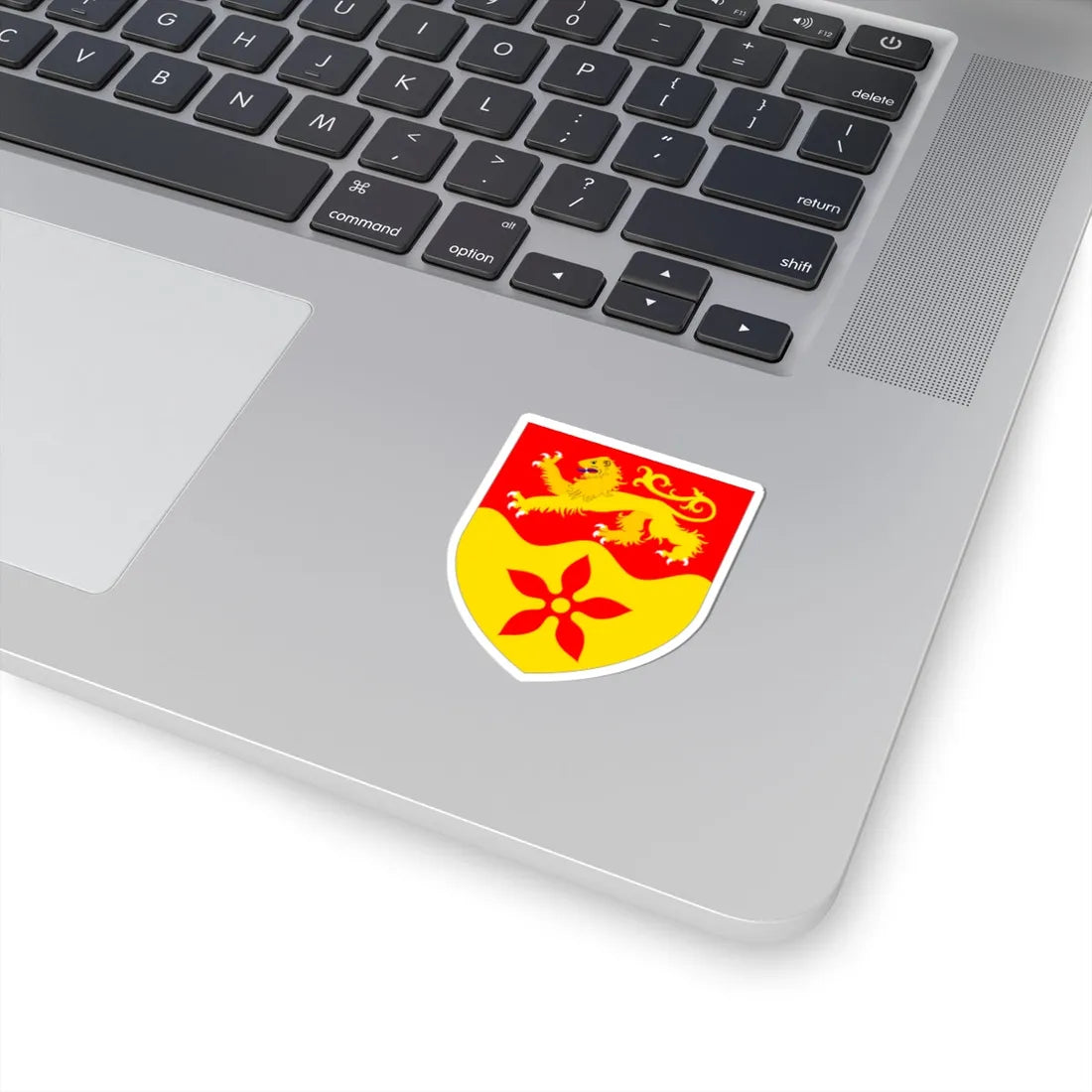 De Montfort University arms (United Kingdom) (Coat of Arms) STICKER Vinyl Kiss-Cut Decal - The Sticker Space