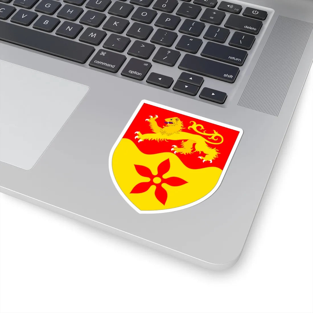 De Montfort University arms (United Kingdom) (Coat of Arms) STICKER Vinyl Kiss-Cut Decal - The Sticker Space