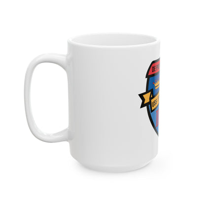 De Profunois Triden USS Sperry As 12 (U.S. Navy) White Coffee Mug-The Sticker Space