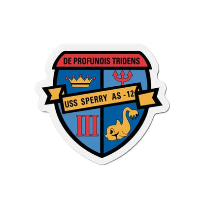 De Profunois Triden USS Sperry As 12 (U.S. Navy) Refrigerator Magnet - The Sticker Space