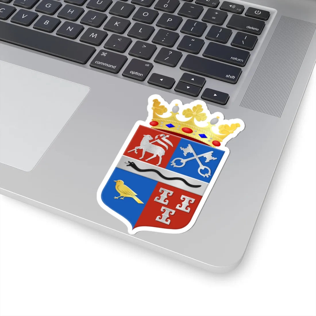 De Ronde Venen wapen 2016 (Netherlands) (Coat of Arms) STICKER Vinyl Kiss-Cut Decal - The Sticker Space