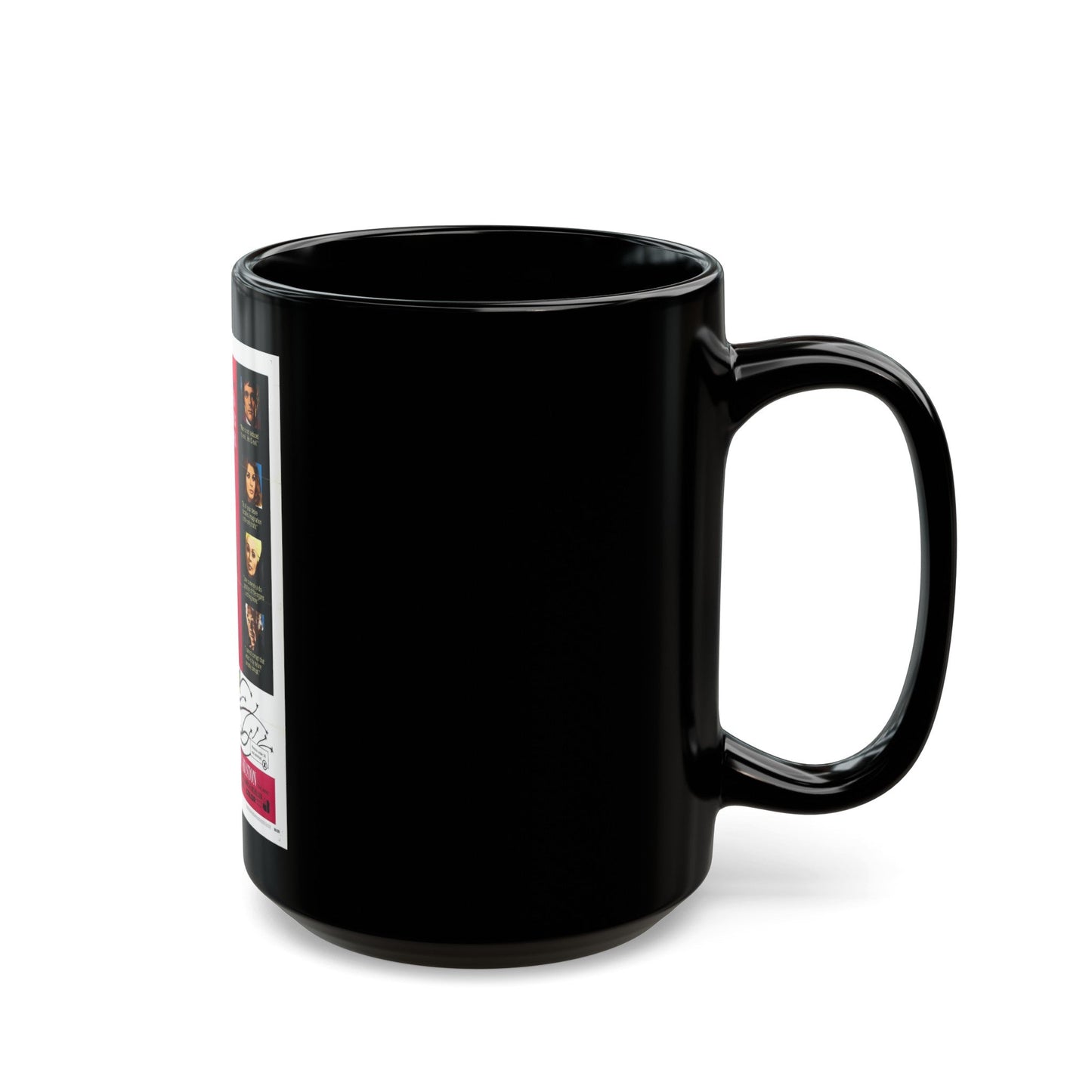 DE SADE 1969 Movie Poster - Black Coffee Mug-The Sticker Space