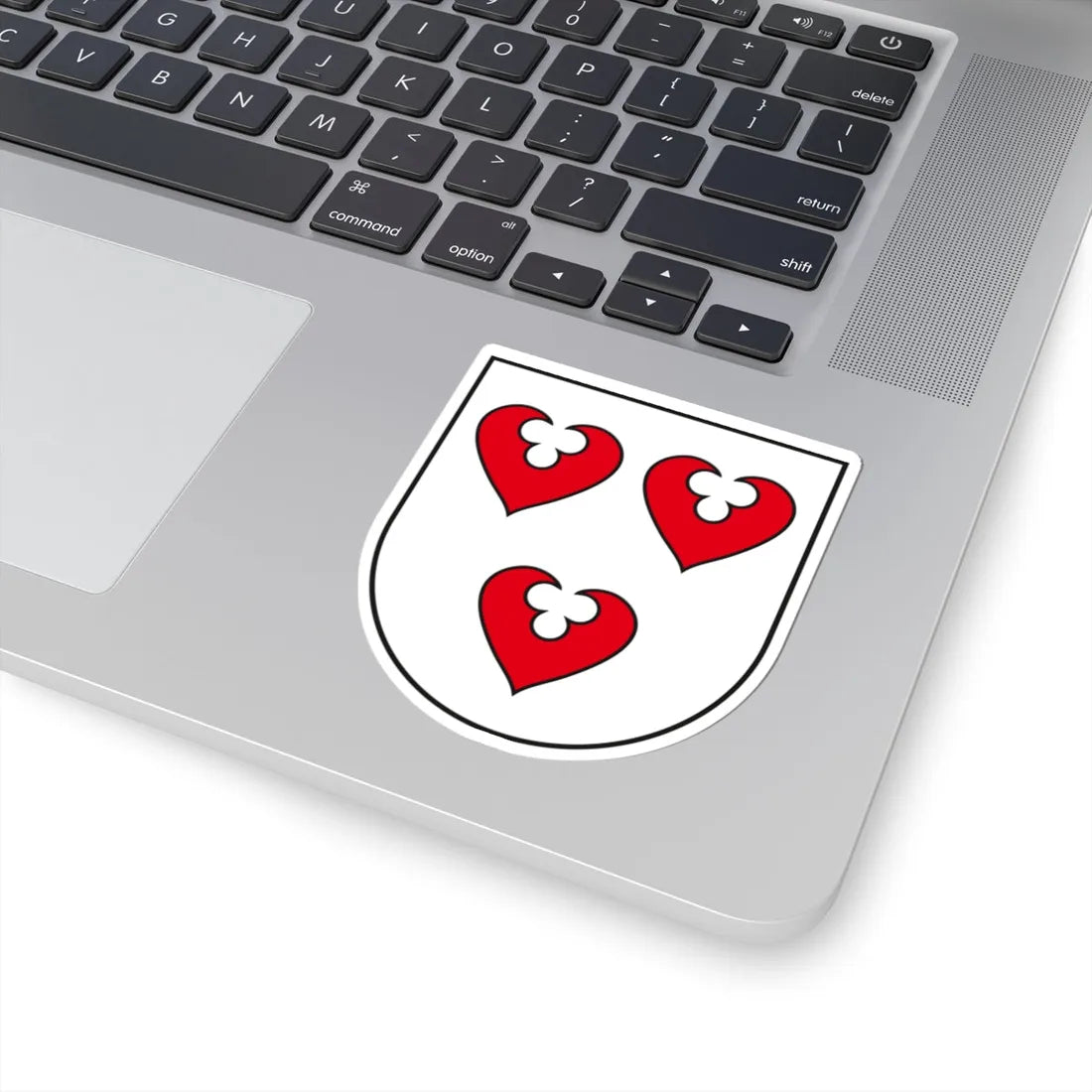 DE-ST 15-0-82-340 Brehna COA (Denmark) (Coat of Arms) STICKER Vinyl Kiss-Cut Decal - The Sticker Space