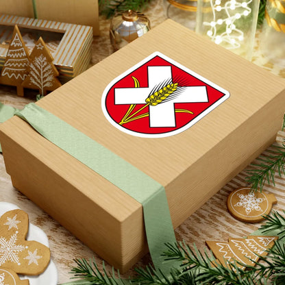 DE-ST 15-0-83-531 Bottmersdorf COA (Germany) (Coat of Arms) STICKER Vinyl Kiss-Cut Decal - The Sticker Space