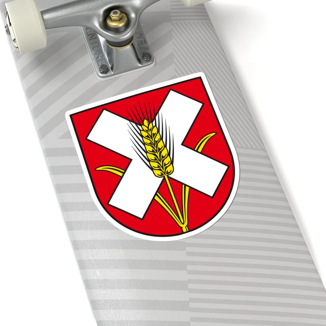 DE-ST 15-0-83-531 Bottmersdorf COA (Germany) (Coat of Arms) STICKER Vinyl Kiss-Cut Decal - The Sticker Space