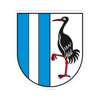 DE-ST 15-0-86 Landkreis Jerichower Land COA (Germany) (Coat of Arms) STICKER Vinyl Kiss-Cut Decal - The Sticker Space