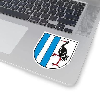 DE-ST 15-0-86 Landkreis Jerichower Land COA (Germany) (Coat of Arms) STICKER Vinyl Kiss-Cut Decal - The Sticker Space