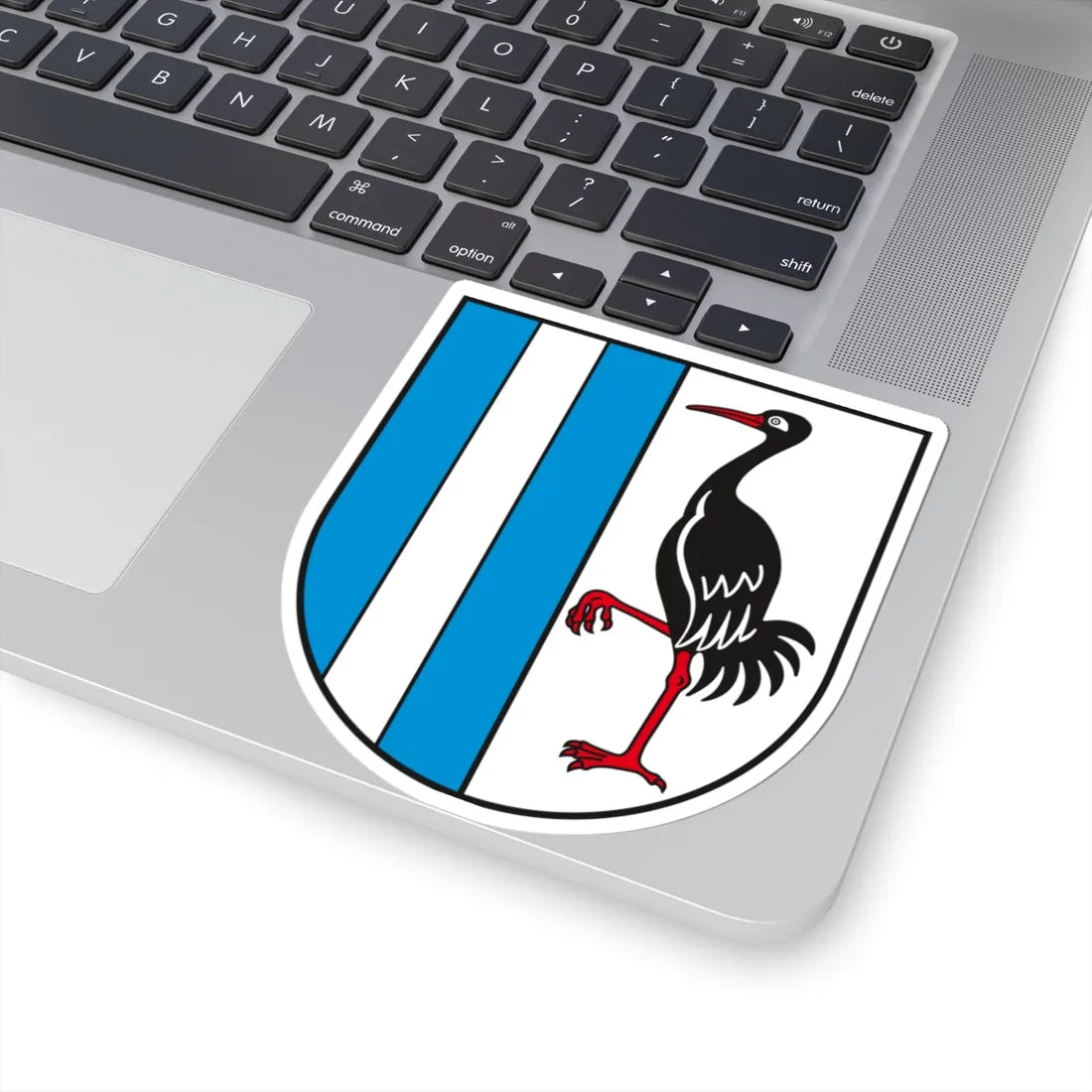 DE-ST 15-0-86 Landkreis Jerichower Land COA (Germany) (Coat of Arms) STICKER Vinyl Kiss-Cut Decal - The Sticker Space